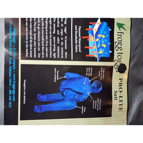 Pro-Lite Rain Suit, Size M/L - Picture 3 of 5